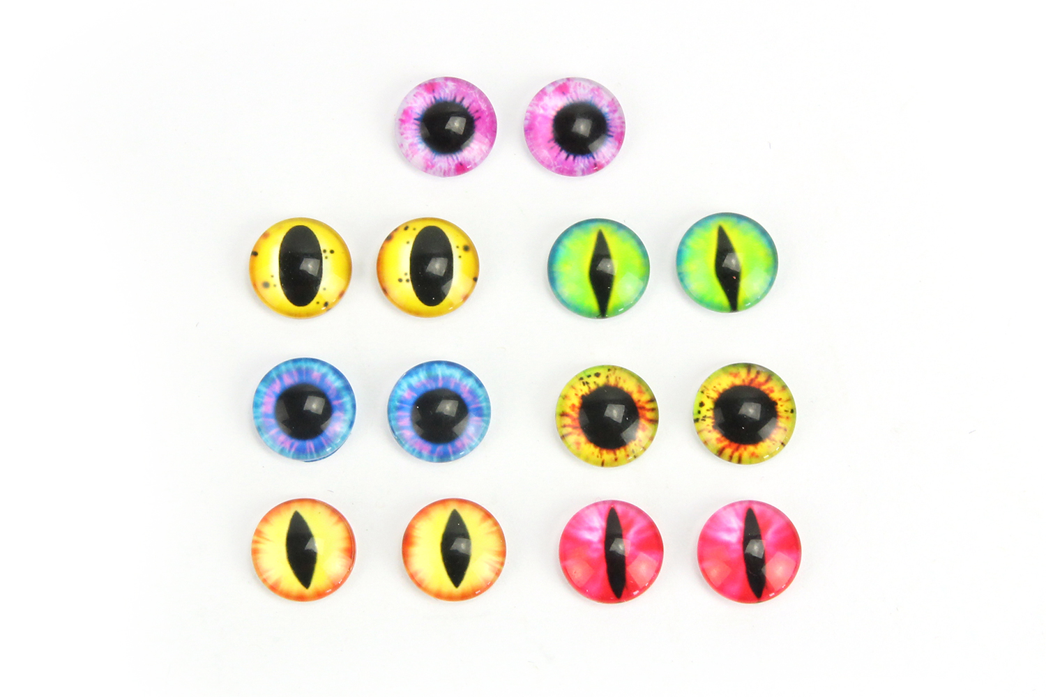 Yeux en verre - Set de 14