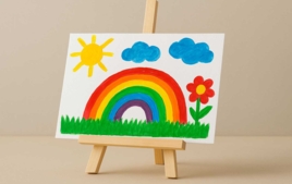 Chevalets pour enfants et supports d’exposition - Supports peinture - 10doigts.fr