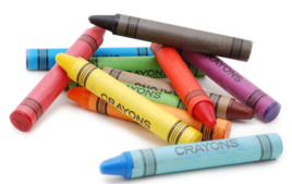 Crayons cire - Crayons, Pastels, Cires... - 10doigts.fr