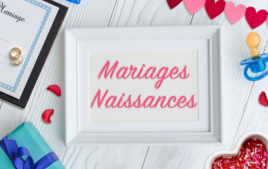 Mariages, Naissances - Événements - 10doigts.fr