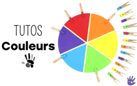 Activités manuelles apprendre les couleurs - Activités manuelles éducatifs - 10doigts.fr