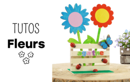 Activités manuelles fleurs - Activités manuelles enfants - 10doigts.fr