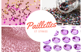 Paillettes et strass - Produits - 10doigts.fr