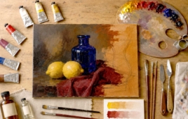 Peinture à l'huile Beaux-Arts - Beaux-Arts : peinture, dessin et fournitures artistiques - 10doigts.fr