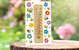 Thermomètres à décorer et à fabriquer - Objets à décorer : objets à customiser et à peindre pour toutes vos créations DIY - 10doigts.fr