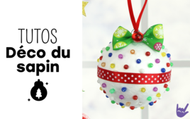 Activités manuelles décorations du sapin de Noël - Activités manuelles Noël - 10doigts.fr