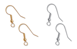 Boucles d'oreilles - Apprêts bijoux - 10doigts.fr