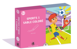 Coffret Sable coloré - Coffrets Cadeaux - 10doigts.fr