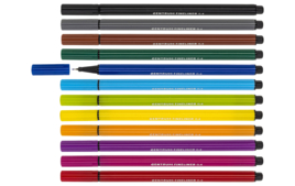 Feutres calibrés et fineliners pour le dessin de précision - Arts graphiques : matériel pour l'illustration, le dessin et le manga - 10doigts.fr