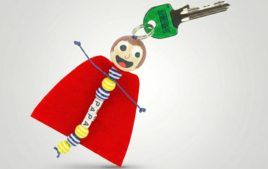 Porte-clés et range-clés pour Papa - Loisirs créatifs fête des pères - 10doigts.fr