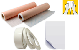 Adhésifs transparents - Adhésifs - 10doigts.fr