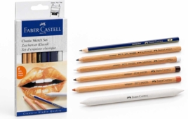 Crayons graphite et mines pour le dessin - Dessin & Pastel Beaux-Arts - 10doigts.fr