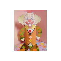 Création d'un clown avec un rouleau de papier toilette - Divers - 10doigts.fr