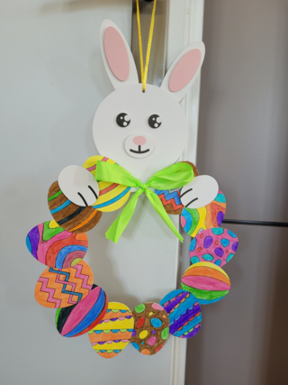 Couronne de Pâques - 10doigts.fr