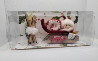 Escargot aux sports d'hiver - 10doigts.fr