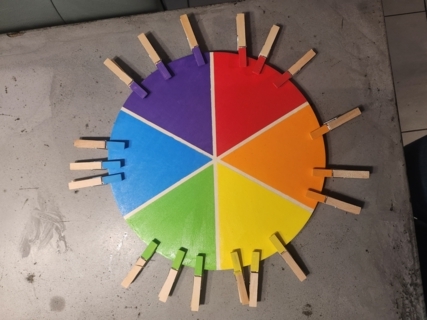 Roue des couleurs - 10doigts.fr