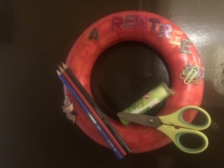 Couronne "la rentrée" - 10doigts.fr