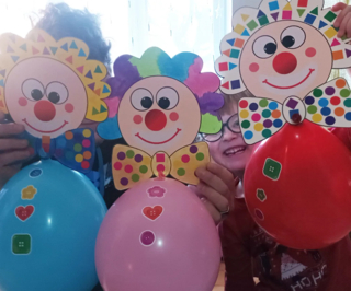 Nos ballons clowns - 10doigts.fr
