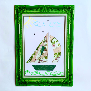 Bateau en iris holding - 10doigts.fr