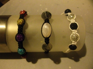bracelet shamballas - Perles, bracelets, colliers - 10doigts.fr