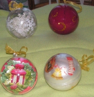 BOULE DE NOEL - Pâques, Noël - 10doigts.fr