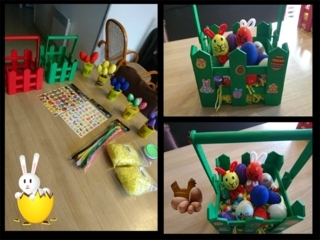 Panier de pâques - Pâques, Noël - 10doigts.fr