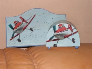 duo blason et tirelire - Déco du bois - 10doigts.fr