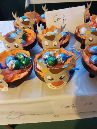 boîte à chocolats en forme de cerf - Créations d'enfant - 10doigts.fr