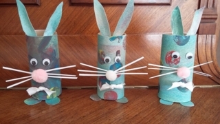 Lapin de Pâques - Créations d'enfant - 10doigts.fr