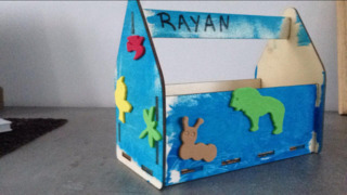 Boite à outils - Déco du bois - 10doigts.fr