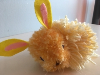 pompon lapin - Laine - 10doigts.fr