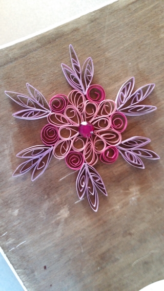 Quilling rose pastel - Quilling - 10doigts.fr