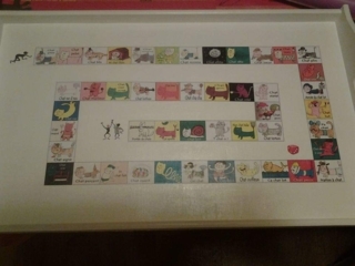 Plateau "Humour chat" - Déco du bois - 10doigts.fr