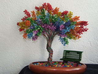 Arbre Arc en ciel - Home Déco, Châssis - 10doigts.fr
