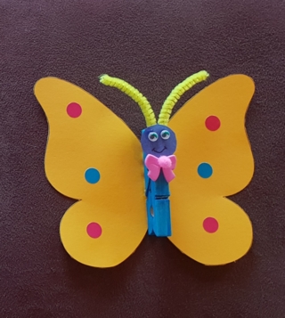 Papillon - Créations d'enfant - 10doigts.fr