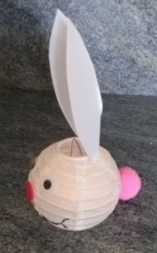 lapin lampion - Créations d'enfant - 10doigts.fr