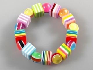Bracelet flashy - Perles, bracelets, colliers - 10doigts.fr