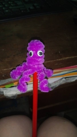 pieuvre kawai - Créations d'enfant - 10doigts.fr