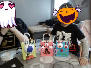 activité halloween - Créations d'enfant - 10doigts.fr
