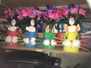 Lapin de Pâques - Créations d'enfant - 10doigts.fr