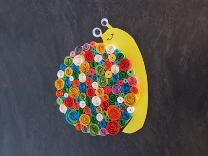 Escargot en feuille de quilling - Quilling - 10doigts.fr