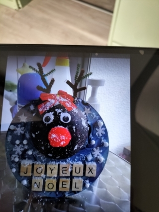 Renne du Père Noël - 10doigts.fr