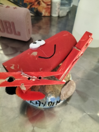 Le crabe sur son rocher - 10doigts.fr