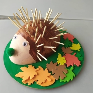 Hérisson - Créations d'enfant - 10doigts.fr