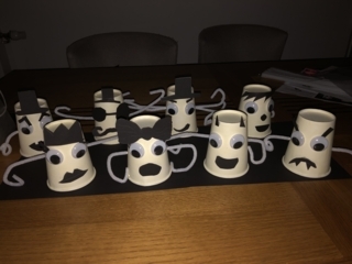 monstres pour Halloween - Créations d'enfant - 10doigts.fr