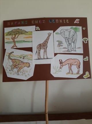 Safari - Créations d'enfant - 10doigts.fr