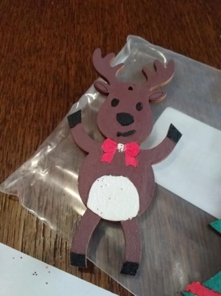 Décos - Renne de Noël - Déco du bois - 10doigts.fr