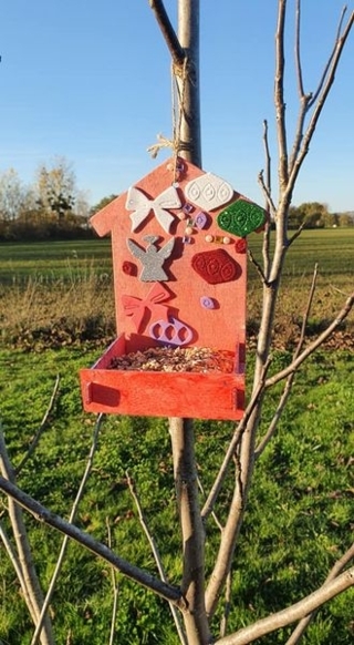 le mangeoir à oiseux - Créations d'enfant - 10doigts.fr