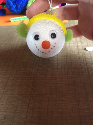 Bonhomme de neige - Créations d'enfant - 10doigts.fr