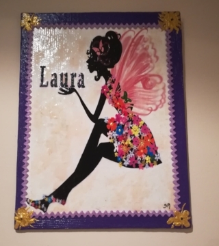 Le cadre de la fée - Cadres - 10doigts.fr